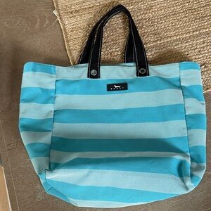 Large Striped Scout Beach Bag